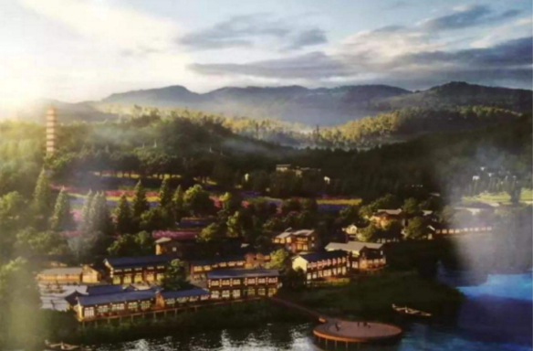 岩门村——涅槃重生云门天寨灾区变景区